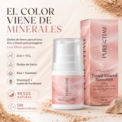 Crema Solar con Color SPF30 | PURESTIME